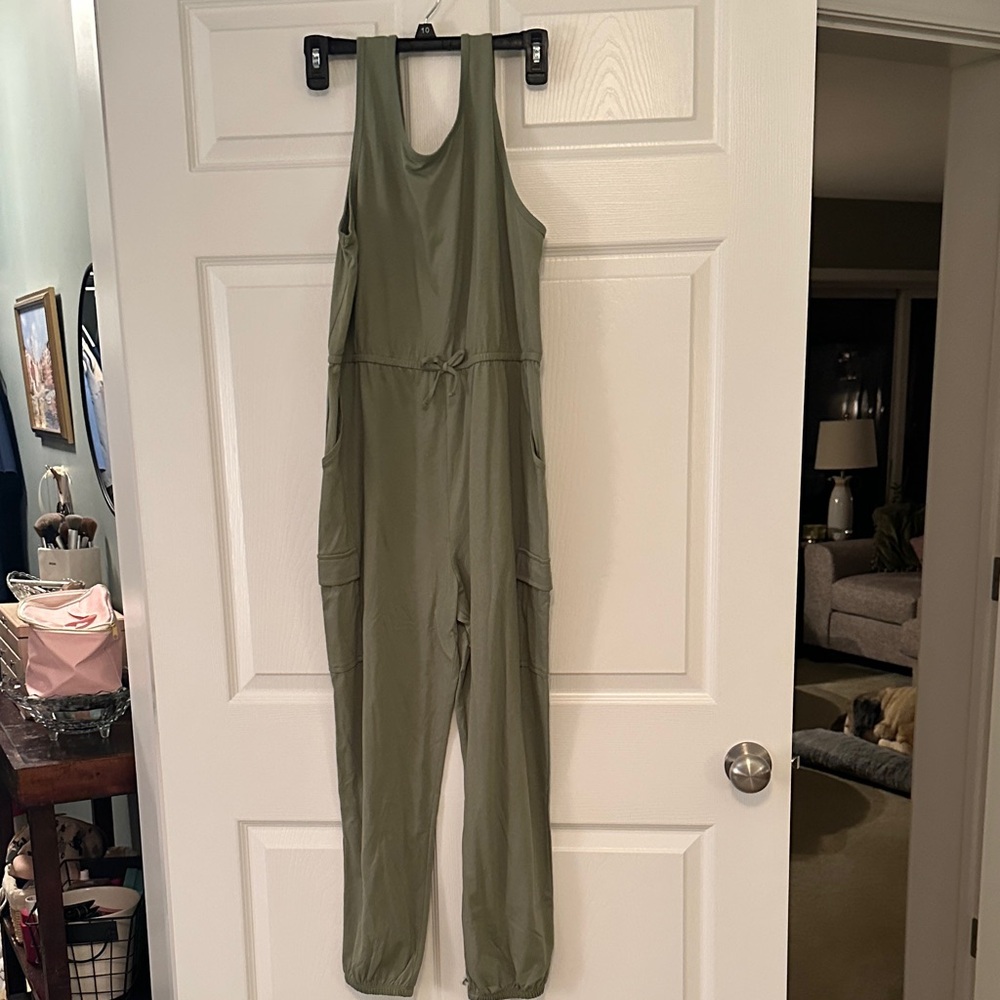 Wonder Nation Olive Green Kids Jumpsuit